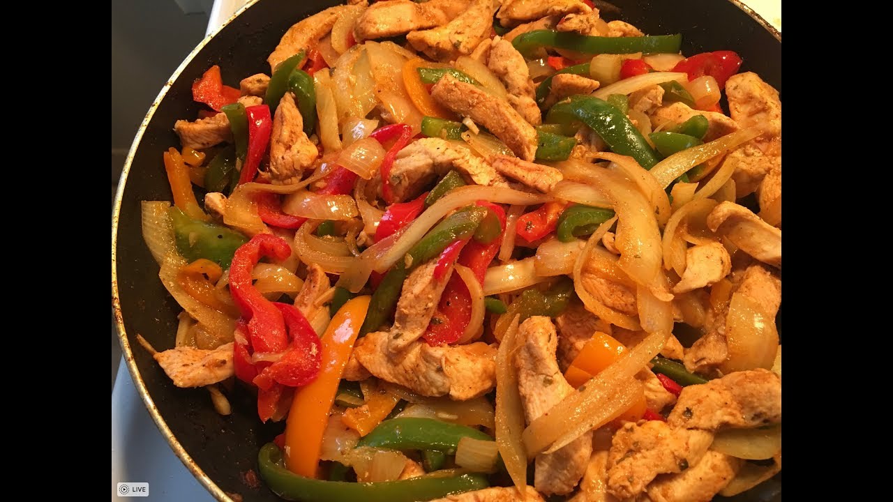 ¡Deliciosas fajitas de pollo a la plancha para paladares exigentes!
